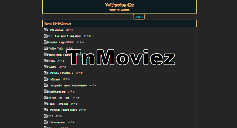 TnMoviez 2024 – Download TnMoviez HD Tamil Movies, Latest TnMoviez Movies News at TnMoviez in