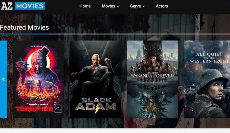 AZMovies 2023 – A to Z Movies Download Website