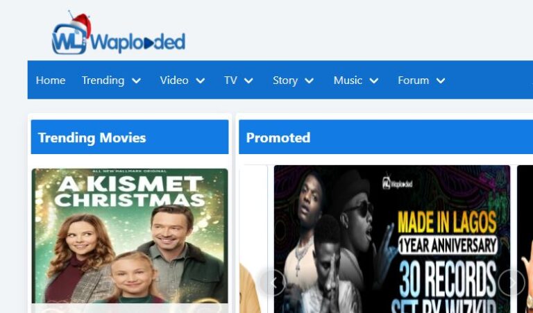 Waploaded 2023 – Entertainment Website To Watch Movies